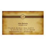 Monogram Attorney at Law - Business Card
