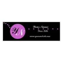 Monogram Business Card Template