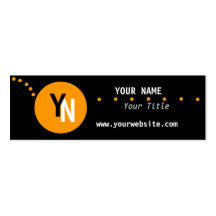 Monogram Business Card Template