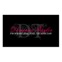 Monogram Business Cards