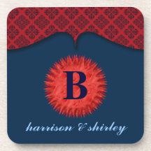 Monogram Cork Coaster