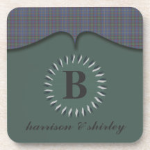 Monogram Cork Coaster