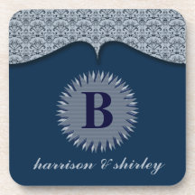 Monogram Cork Coaster