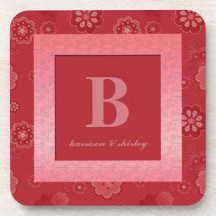 Monogram Cork Coaster