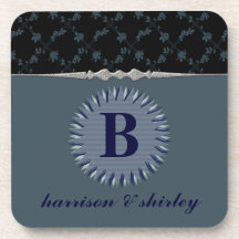 Monogram Cork Coaster