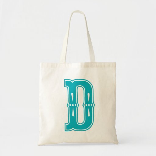 Monogram "D" Tote Bag