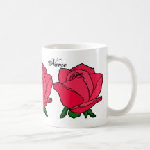 Monogram Dusty Rose Mugs Cups and Steins