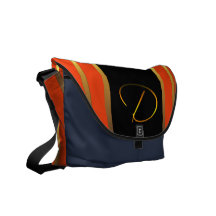 Monogram Letter D Zero Messenger Bag