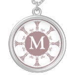 Monogram Letter M Pendant Necklace