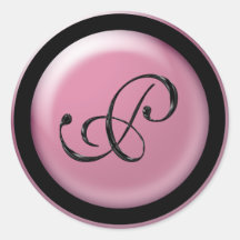 Monogram P Stickers