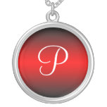 Monogram Red Gradient ~ Necklace