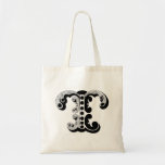 Monogram T tote bag