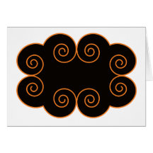 Monogram Tag Greeting Card