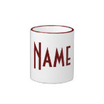 Monogram Your Name Mug