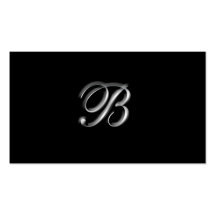 MonogramB business Cards