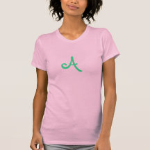 Monogrammed A Tee