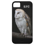 Monogrammed Barn Owl iPhone5 case