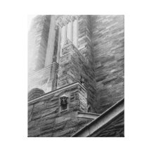 Monolith Wrapped Canvas Print