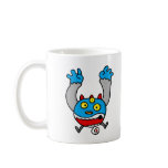monster cartoon mugs