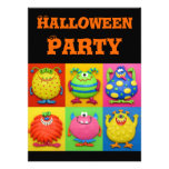 Monster Halloween Party Invitation