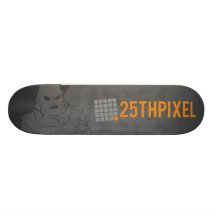 Monster that resides in a dark swamp deck custom skate board