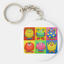 Monsters Keychains