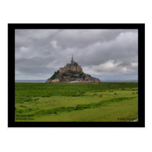 Mont St Michel Postcard