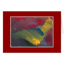 Montage 2- Red Greeting Card