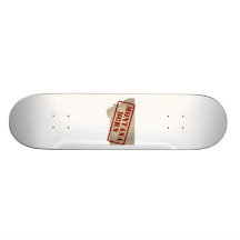 Montana Born - Stamp on Map Custom Skateboard