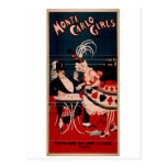 Monte Carlo Girls Post Cards