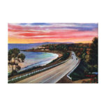 Montecito California Stretched Canvas Print