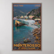 Monterosso Beach Posters