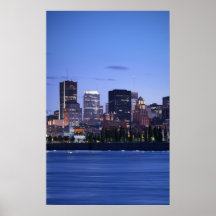 Montreal Cityscape Posters