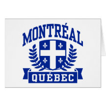 Montreal Quebec Card