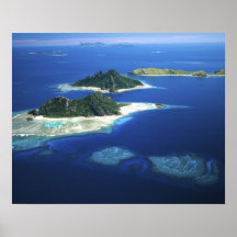 Monuriki, Monu and Yanuya Islands, Mamanuca Print