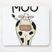 Moo Cow Mouse Mats
