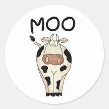 Moo Cow Stickers