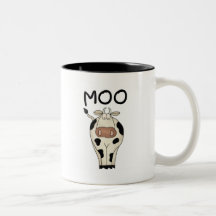 Moo Cow Tshirts and Gifts Coffee Mugs