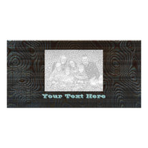 Moody Dark Photo Card