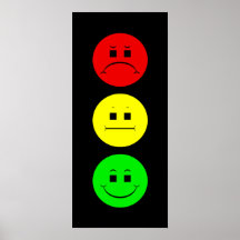 Moody Stoplight Print