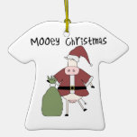 Mooey Cow Christmas Ornament