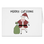 Mooey Cow  Christmas Tshirts and Gifts Card