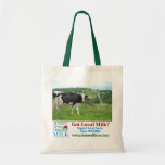 MOOMilk Shopping Tote Canvas Bag