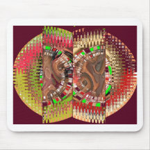 Moon Cafe - Chasing Rainbow Love Mouse Pads
