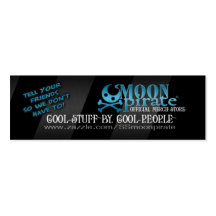 Moon Pirate Merch Card Business Card
