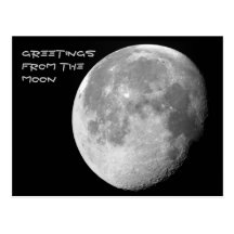 Moon Post Card