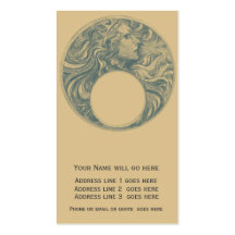 Moon Princess Business Card Templates