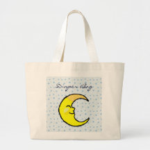 Moon & Stars Canvas Bags