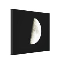 Moon Stretched Canvas Print