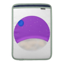 Moon surface MacBook sleeve